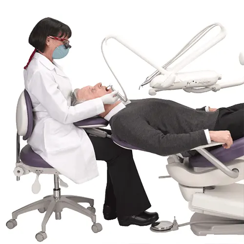a dec 400 dental chair ergonomy