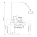 Planmeca Compact Classic dimensions 2