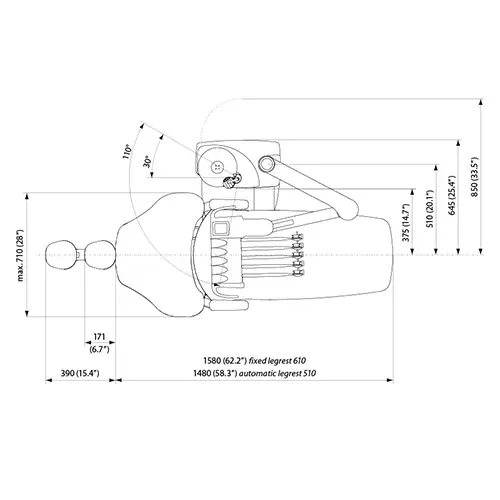 Planmeca Compact Classic dimensions Planmeca Compact Classic dimensions